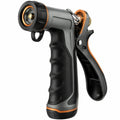 Pistola irrigazione da giardino in plastica e metallo nera arancione con getto regolabile